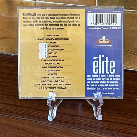 Blancmange Collection Heaven Knows CD 1992 élite ELITE024 CDP - Picture 3 of 9